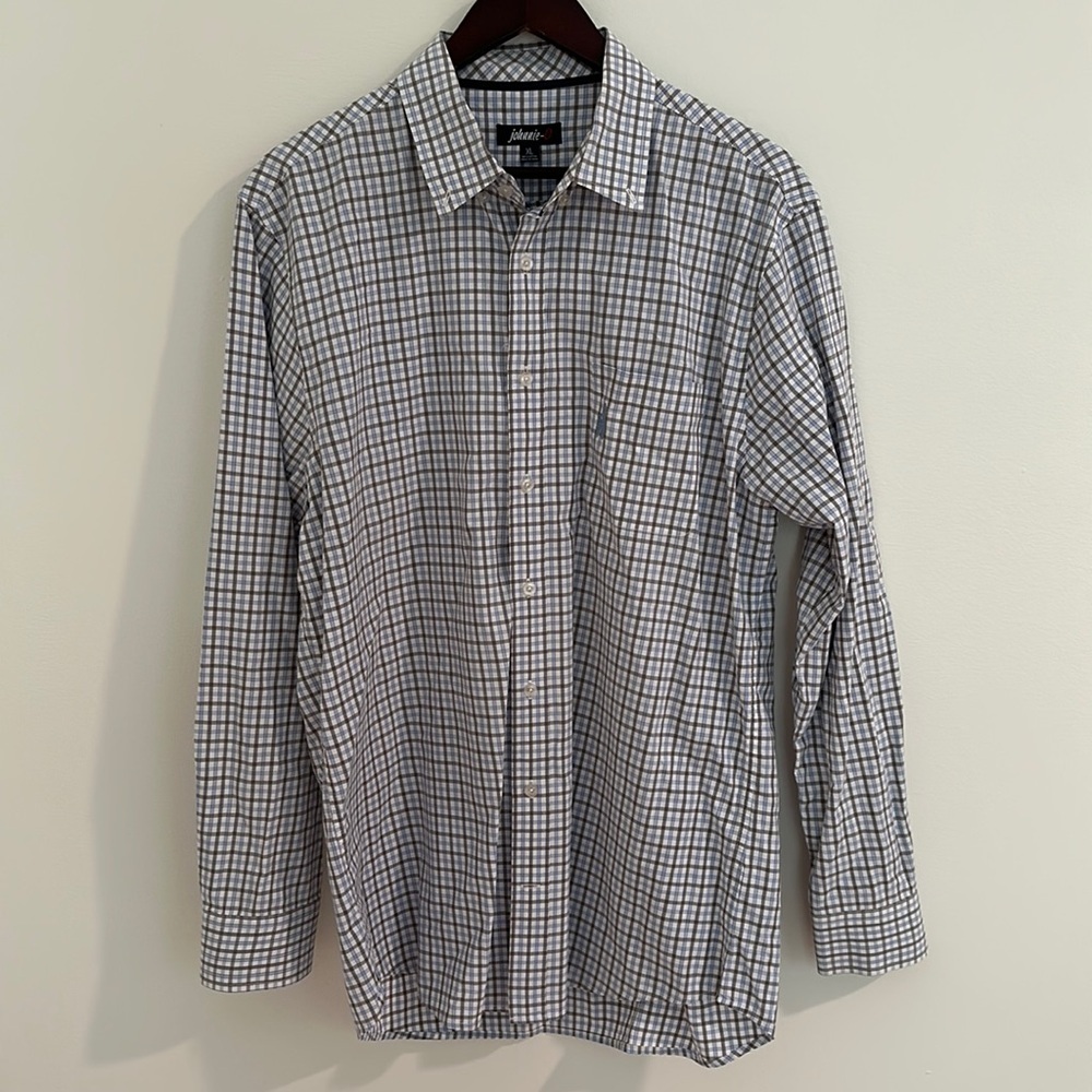 Johnnie-O long sleeve button up dress shirt